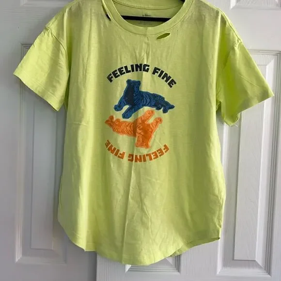 Aerie Feeling Fine Distressed T-Shirt - Picture 4 of 10